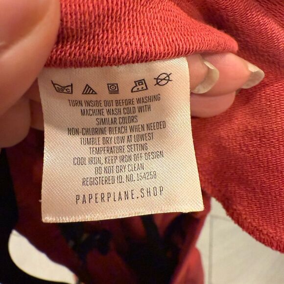 Paper planes RICH OR DYE FRENCH TERRY JOGGERS - SUNSET - Picture 6 of 7